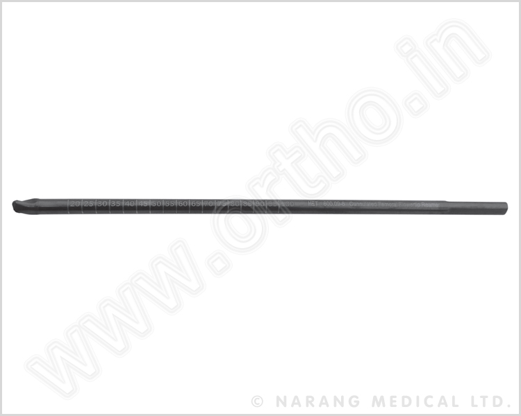 600.09-6 - Cannulated Femoral Flowertip Reamer, Dia.6.0mm
