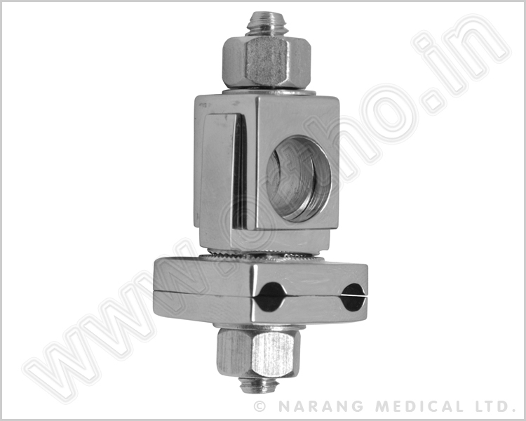 210.003a - Double Pin Clamp (Deluxe), SS