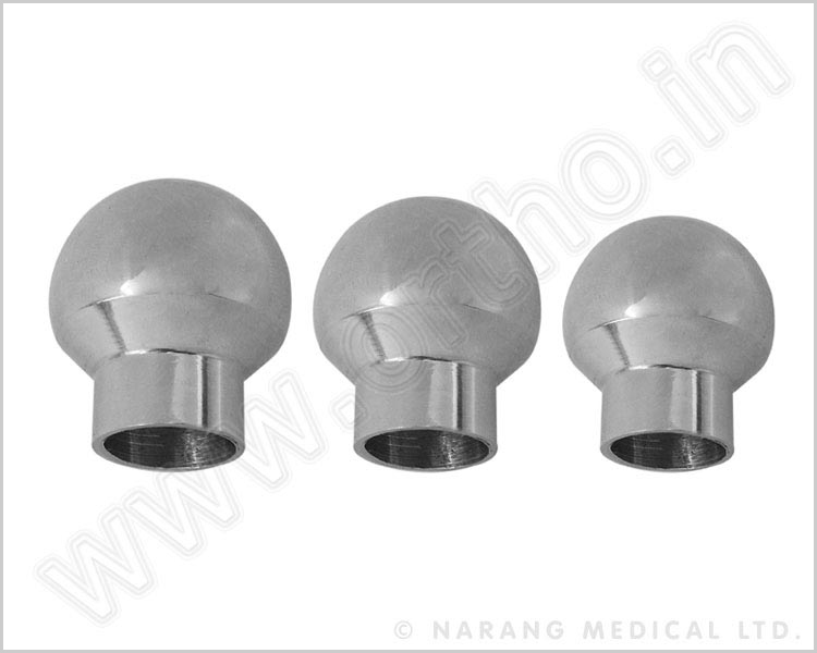Femoral Head Trial for 32mm Dia (Set of 3 Pcs)