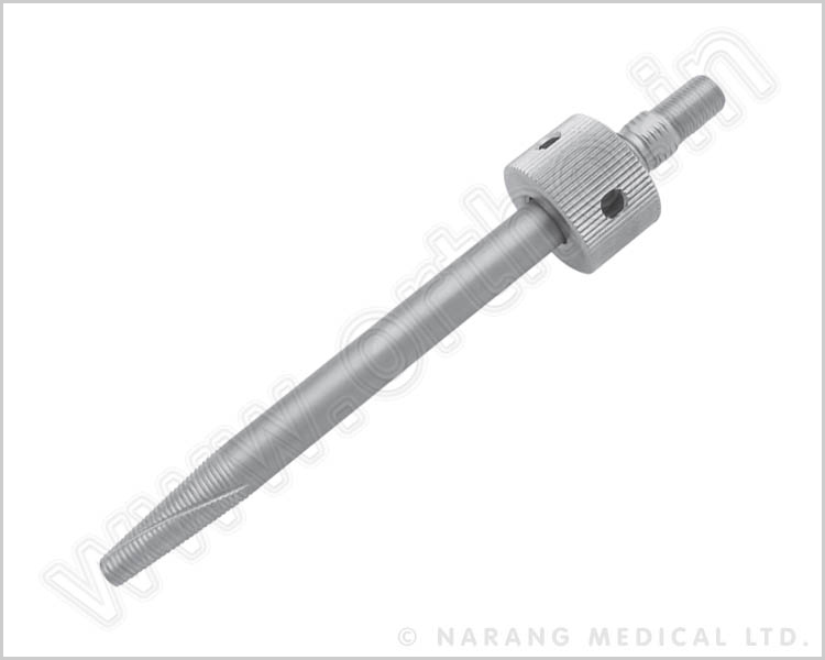 502.18 - Threaded Conical Bolt for Ø8mm to Ø12mm Tibia Nail