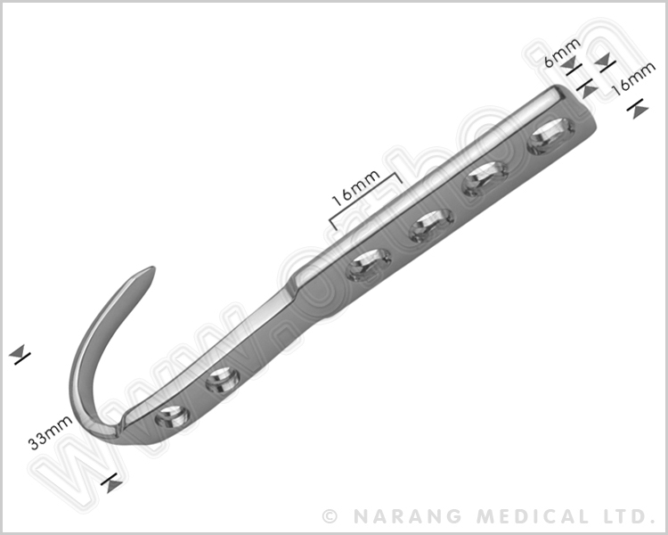 Hook Plate, Cobra Plate, Manufacturer, Suppliers, Orthopaedic Implants & Instruments, India