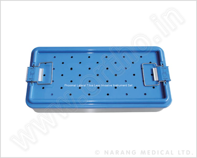 Q.1609.000 - Empty Container for Minimally Invasive (LISS) Distal Femoral Safety Lock Plate Instrument Set