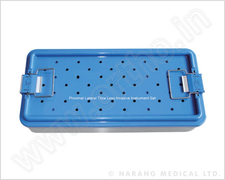 Minimally Invasive (Liss ) Proximal Lateral Tibial Safety Lock Plate 4.5/5.0 Instrument Set