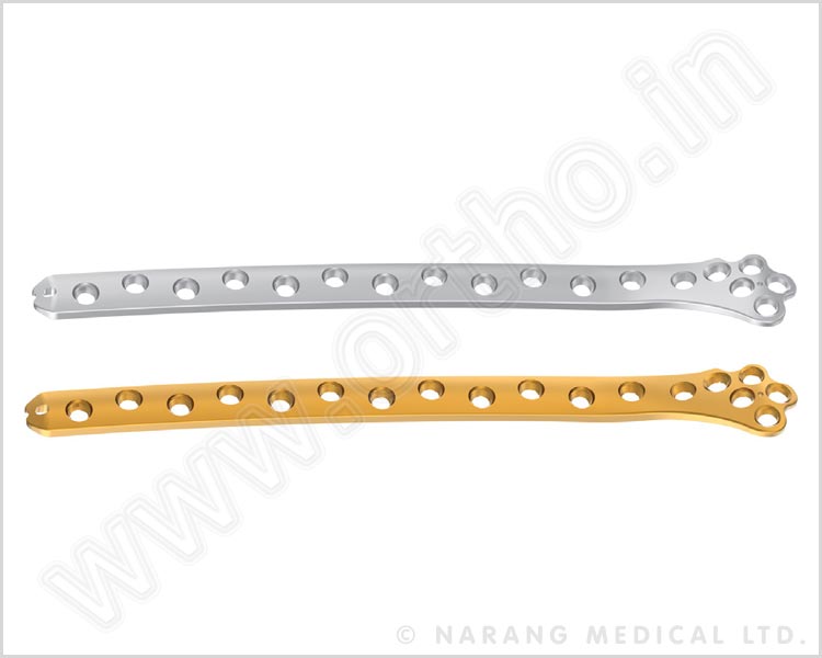 Lateral Distal Femur Safety Lock Plate