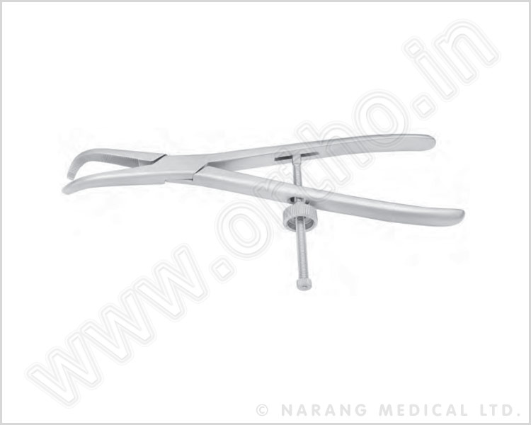 Q.2705.019 - Reduction forceps, Curved