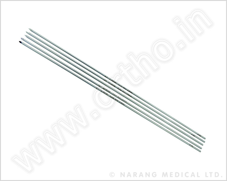 Q.777.021 - Threaded guide Wire Ø2.4mm, Length: 400mm