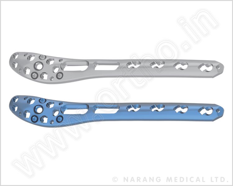 2.7mm Variable Angle Safety Lock Lateral Distal Fibula Plate