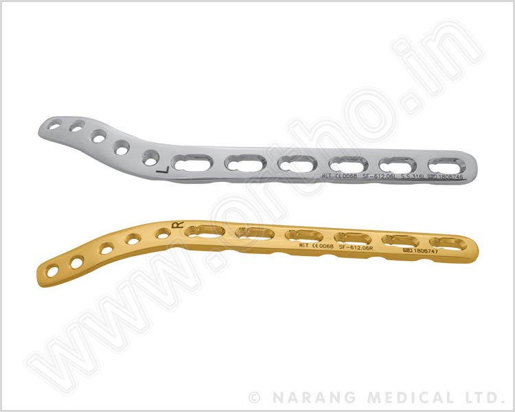 Distal Humerus Safety Lock Plate 3.5, Extra-articular