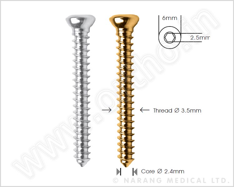 Cortex Screw Ø 3.5mm