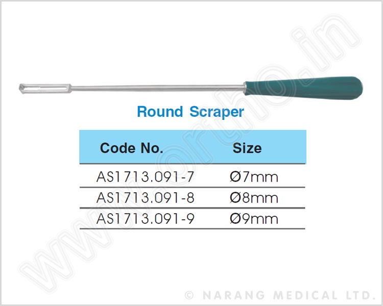 AS1713.091-7 - Round Scraper Ø7mm