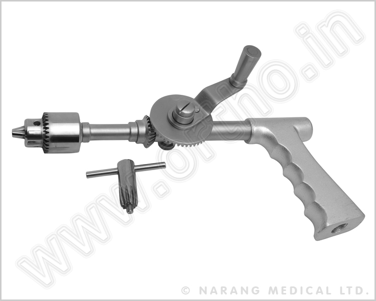Universal Open Hand Drill with S.S. Gears