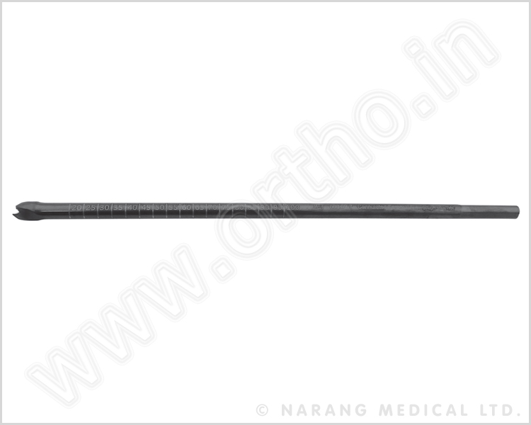 600.09-7 - Cannulated Femoral Flowertip Reamer, Dia.7.0mm