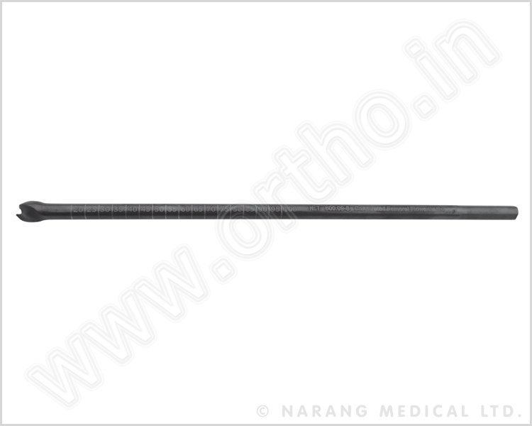 600.09-8 - Cannulated Femoral Flowertip Reamer, Dia.8.0mm