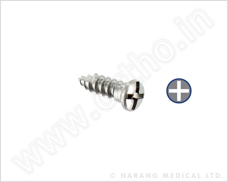 Cross-Fit Self-Drilling Screw Titanium