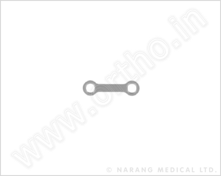 Plate - Straight - Bar 12mm - Titanium