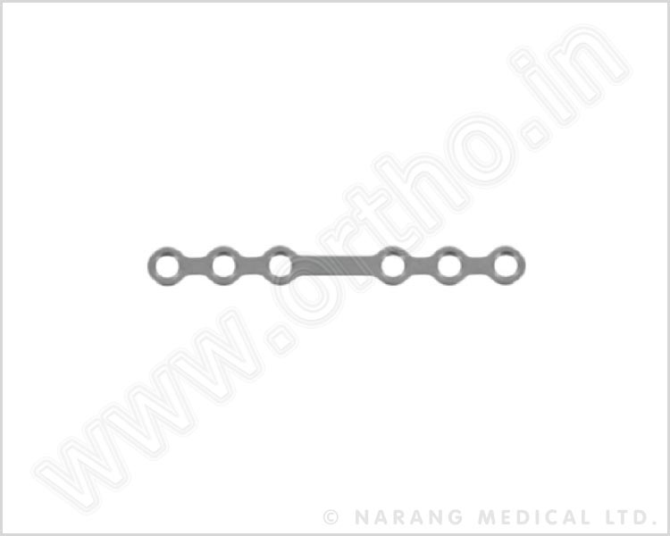 Plate - Straight - Bar 9mm - Titanium