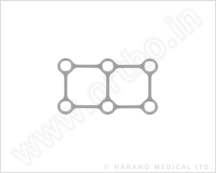 CAD Plate - Square - Titanium