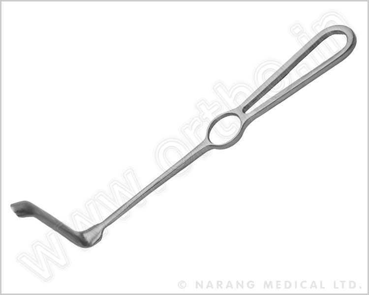 Soft Tissue Retractor (Convace Blade) Curved Up
