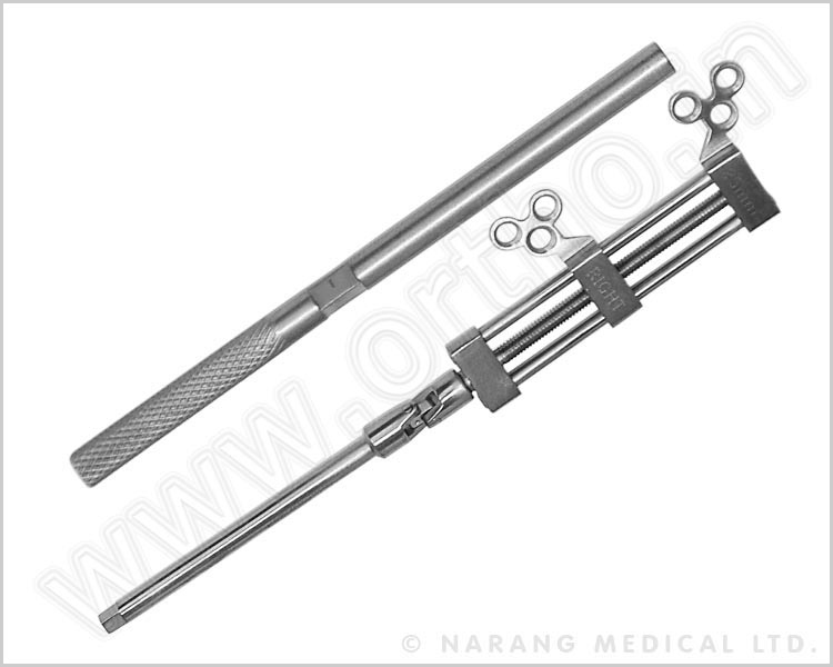 Intraoral Mini Distractor for Mandible with Rigid Spanner