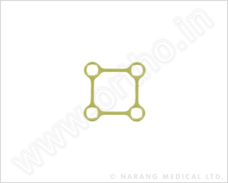 1.7mm CAD-Plate, Square
