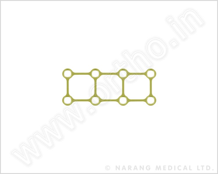 1.7mm CAD-Plate, Square