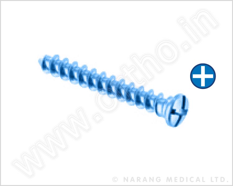 Cross-Fit Emergency Screw Titanium