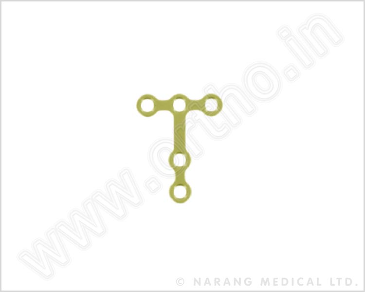 2.0mm T-Plate with Bar 9mm