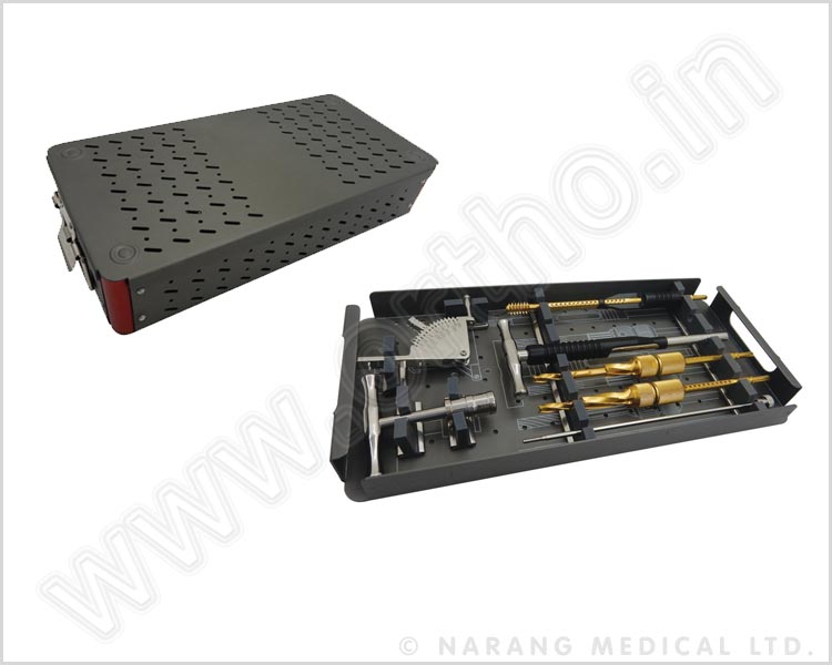 AS115M DHS/DCS Plate Implants & Instruments Set - Combo