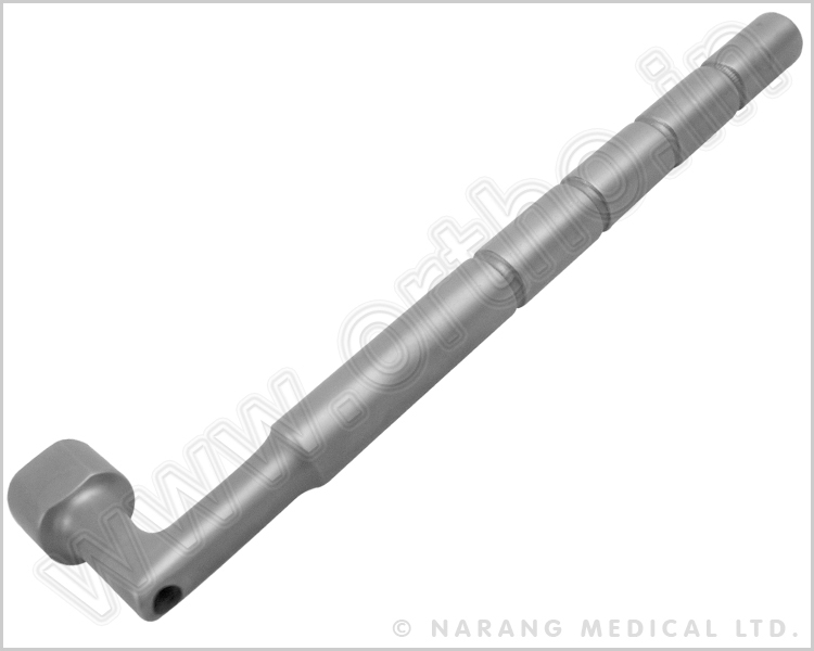 Angulated Wrench-10mm-Cannulated, SS