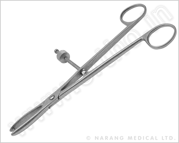 Malleolar Forceps with 2 Points Which Meet at 15° Angle 210mm