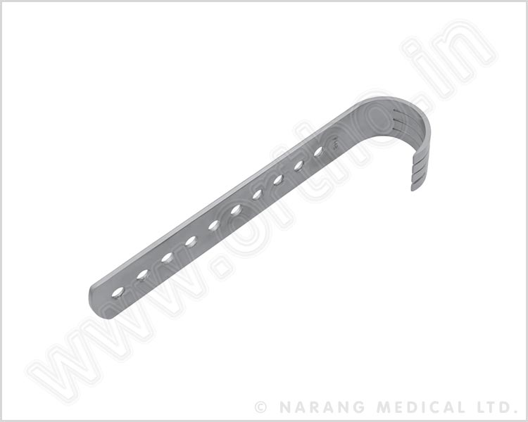 186.076-L - Blade for Charnley Initial Incision Hip Retractor, Large