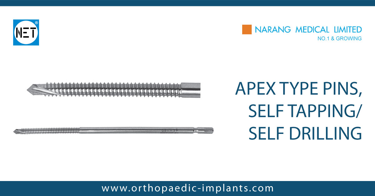 Apex Type Pins, Self Tapping/Self Drilling, Apex Type Pins, Self
