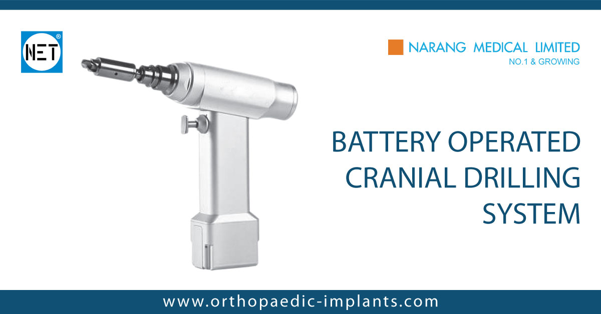 Battery Operated Cranial Drilling System, Battery Operated Cranial Drilling System Manufacturer