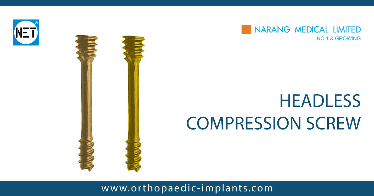 Headless Compression Screw, Headless Compression Screw Manufacturer