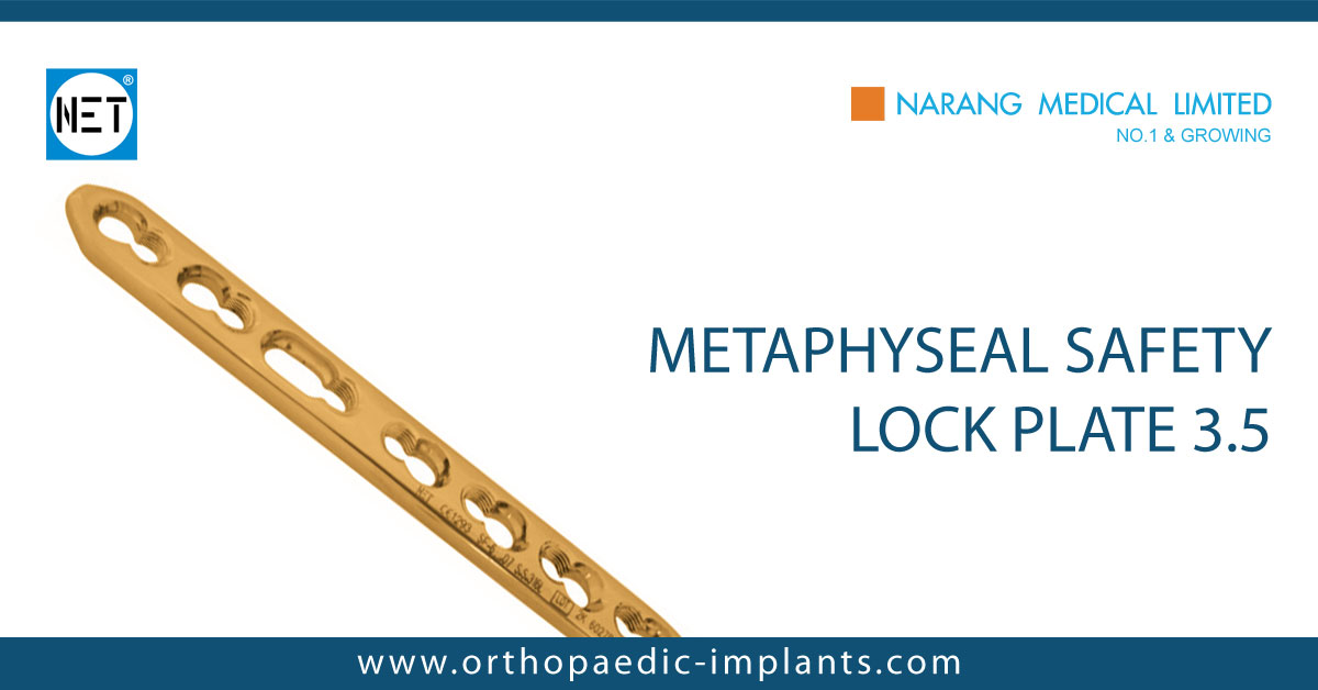 Metaphyseal Safety Lock Plate 3.5, Metaphyseal Safety Lock Plate 3.5