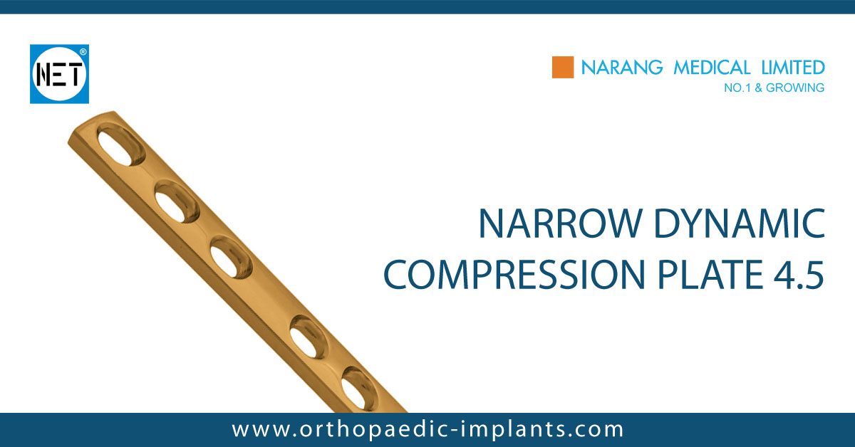 Narrow Dynamic Compression Plate 4.5, Narrow Dynamic Compression Plate
