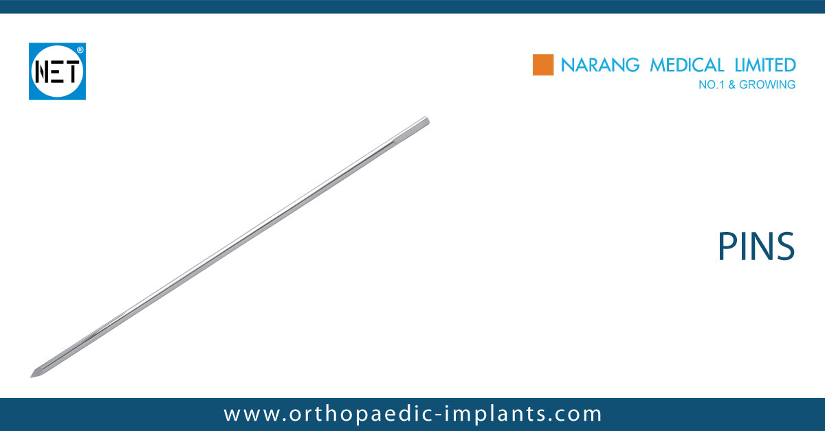 Orthopedic Pins, Steinmann Pin, Austin Moore Pin, Knowles Pin, Pins