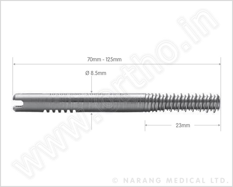 Astute® Hip Fracture Nail Lag Screw Ø8.5mm / Integrated Interlocking Screw
