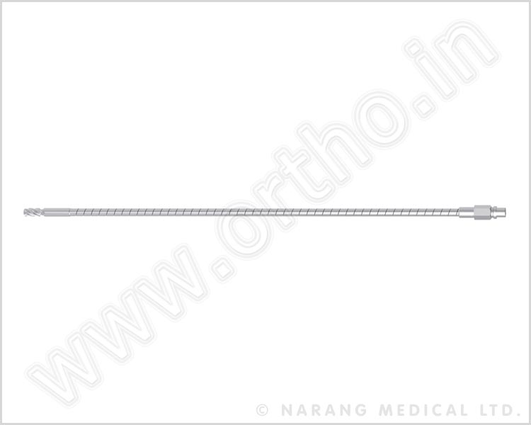 507.038  - Flexible reaming Shaft with fixed reamer dia 8.0mm