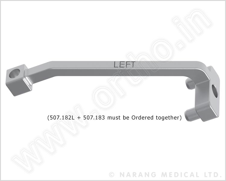 507.182L - Multifix Tibial Nail Distal Side Locking Arangement - Left
