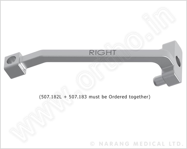 507.182R - Multifix Tibial Nail Distal Side Locking Arangement - Right