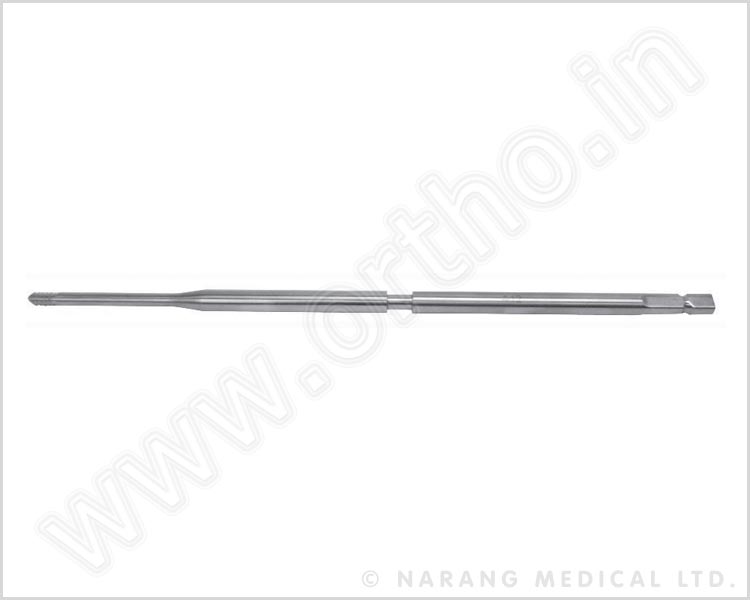 Q.041.139 - Threaded Lateral Stabilizing Rod With Quick Coupling end Ø12mm