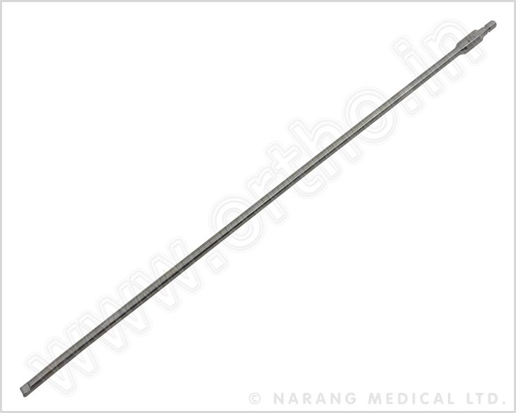 Q.507.02 - Flexible Reamer Shaft, SS (for Reamer Head 13.5 to 15mm)