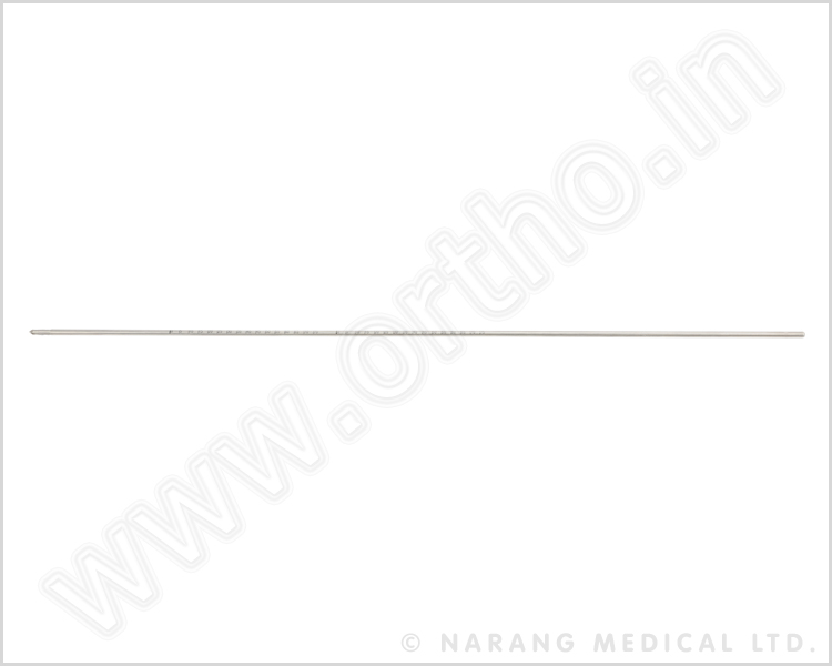 Q.088.045 - Guide Wire with Threaded Tip Ø3.2x400mm