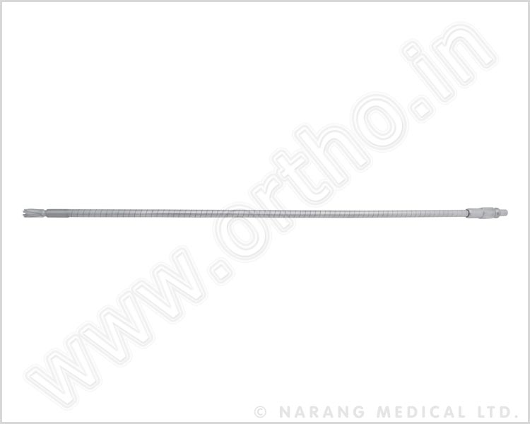 507.038  -  Flexible Reaming Shaft with Fixed Reamer, SS, Dia. 8mm