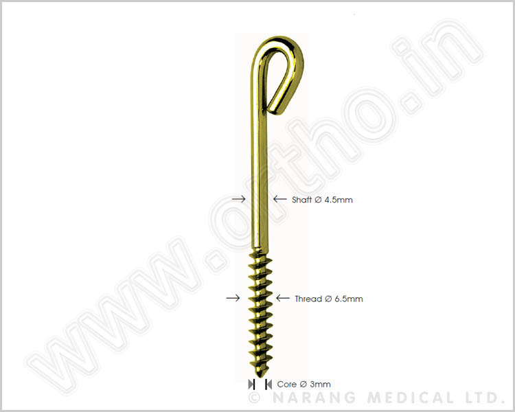 Cancellous Traction Screw Ø 6.5mm