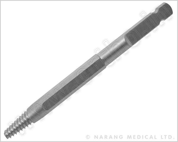 AS435.022 - Extraction Screw (Left Hand Thread), Conical, for Screws Ø 4.5mm to 6.5mm