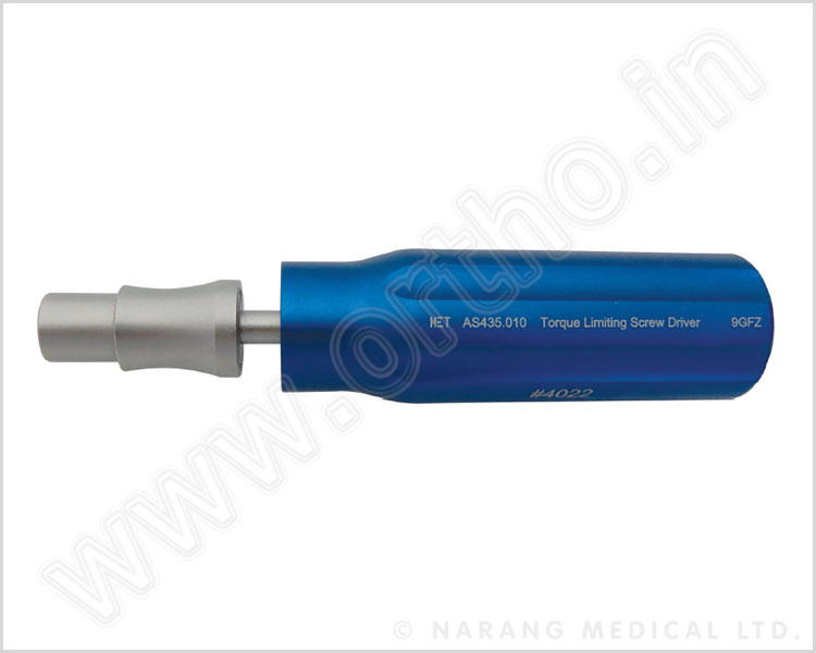Torque limiting Screw Driver, 3.5mm Tip