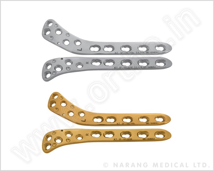 Proximal Lateral Tibial Safety Lock Plate 4.5/5.0