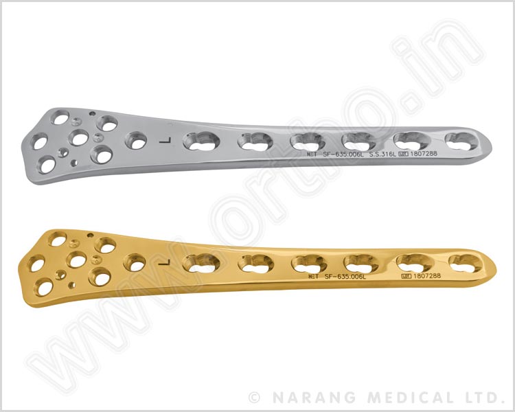 Distal Femoral Safety Lock Plate 4.5/5.0